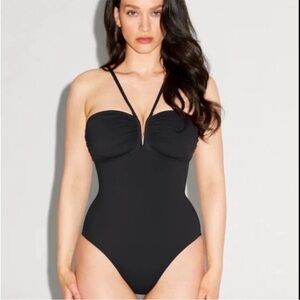 Chic Black Women's Converty One-Piece Swimsuit